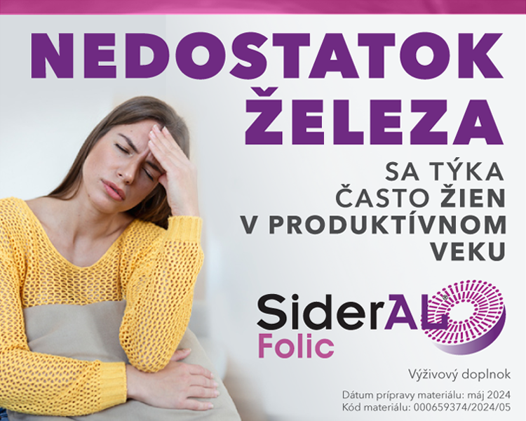 SiderAL® Folic 30 mg – špeciálne vyvinutý pre ženy